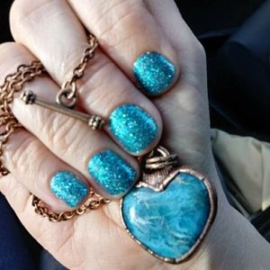 💙Retired Color Street Blue Lagoon glitter set